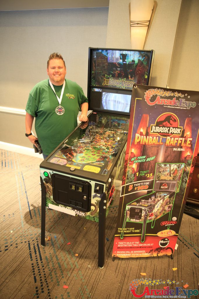 2024 Pinball Raffle Houston Arcade Expo